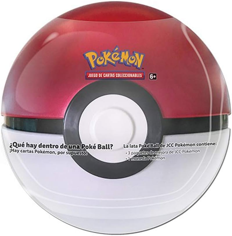 Pokemon JCC - Juego de Cartas en Caja Poké Ball, Español: Amazon.es: Juguetes y juegos