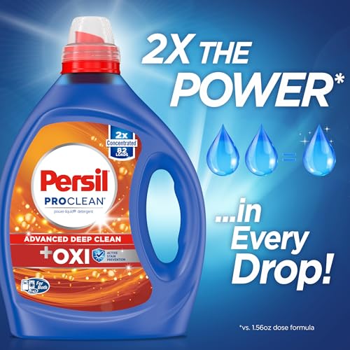 Persil Laundry Detergent Liquid, OXI Power Technology, High Efficiency