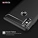 Xiaomi Mi Mix 2s case,with Xiaomi Mi Mix 2s Screen Protector. MYLB (2 in 1)[Scratch Resistant Anti-Fall] Fashion Soft TPU Shockproof Case with Xiaomi Mi Mix 2s Glass Screen Protector (Black)