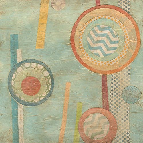 Bits & Pieces III June Erica Vess Art Print, 20 x 20 inches