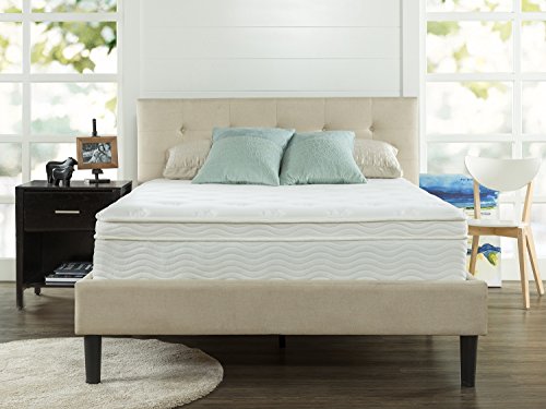 Zinus Sleep Master Ultima Comfort 13 Inch Deluxe Euro Box Top Spring Mattress,Â Full