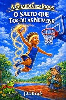 Livro O Salto que Tocou as Nuvens: Livro infantil de basquete, magia e fantasia leve para crianças (A Guardiã dos Jogos — Série infantil de aventura, magia e esportes para crianças 3)