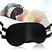 Sleeping Mask MYCARBON Silk Eye Mask Super Soft Sleep Mask Light Weight Eye Cover for Sleeping Blinders With Two Adjustable Straps Night Mask Block All Light Out for Women Men Kids to Sleep Travel Nap