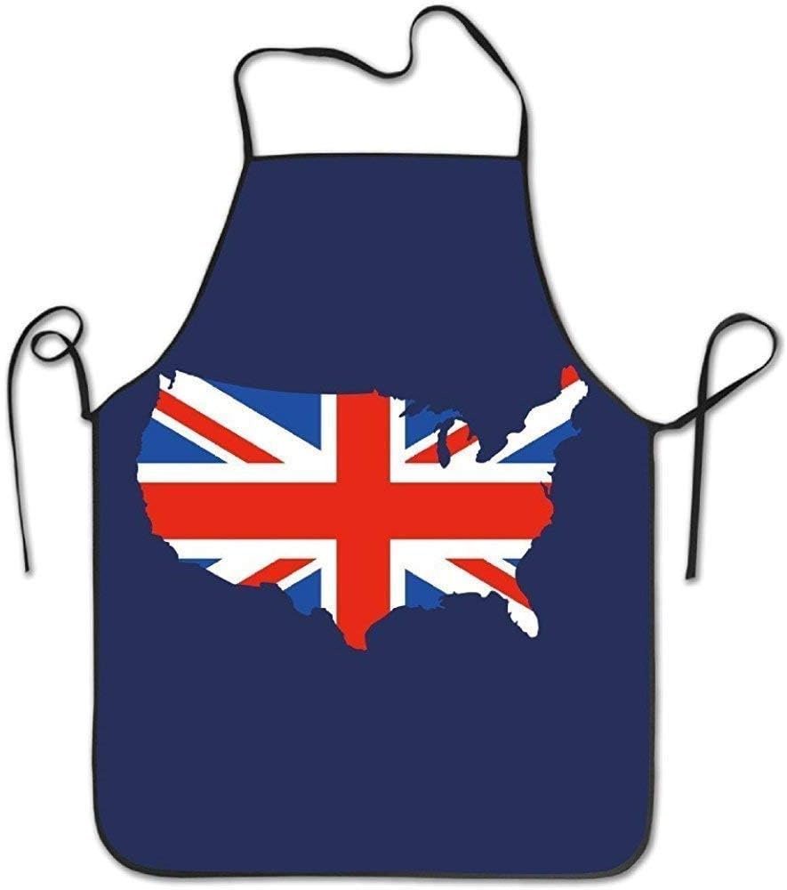 177 Kitchen Aprons Union Jack Vintage Funny Painting