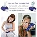Ice Cold Pack Reusable Ice Bag Hot Water Bag for Injuries, Hot & Cold Therapy and Pain Relief (S, 6