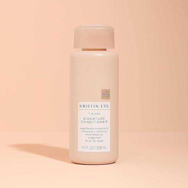 KRISTIN ESS HAIR THE ONE SIGNATURE CONDITIONER FOR DRY DAMAGED HAIR – MOISTURIZES, SMOOTHS, DETANGLES + SOFTENS HAIR – SULFATE FREE, COLOR + KERATIN SAFE, 10 FL. OZ.
