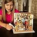 Fat Brain Toys DIY Miniature Model Kit: Harper's Library - Crafting Kit for Teens & Adults