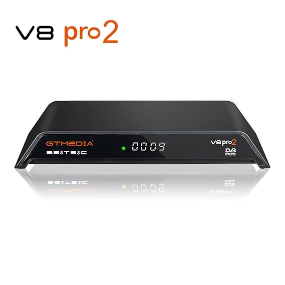 GT MEDIA V8 PRO2 DVB-T/T2/ISDB-T S/S2/S2X Kabel TV Receiver 1080p HD Terrestrischer TV-Empfänger Satellitendecoder (Eingebaut