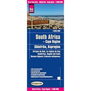 Sudafrika, Kapregion = South Africa, Cape Region = Afrique du Sud, la Region du Cap = Sudafrica, Region del Cabo