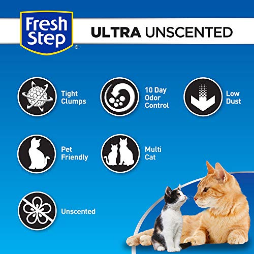Fresh Step Cat Litter, Ultra Unscented (42 lbs.) Pricepulse