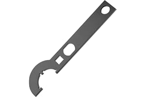 AQEENURA Castle Nut Wrench,armorers Buffer Tube Wrench for Removal and Installation for Removal and Installation Tighten
