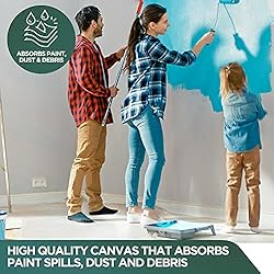 All Purpose Canvas Drop Cloth by CCS CHICAGO CANVAS