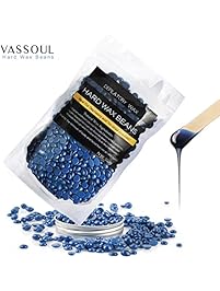 Vassoul Brazilian Pearl Hard Wax Beans Hair Removal Depilatory Wax For Wax Warmer 100G (Chamomile)