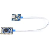 Waveshare RP2040-Tiny Development Board, Raspberry Pi Microcontroller Development Board, Based On Official RP2040 Dual Core Processor, with USB Port Adapter