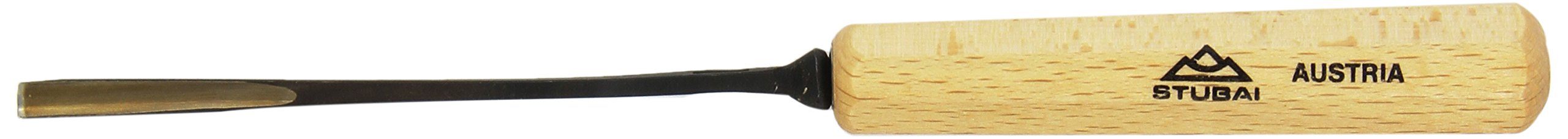 Stubai 535606 "Model 56" Long/Sharpened Fishtail Chisel, Multi-Colour, 6 mm