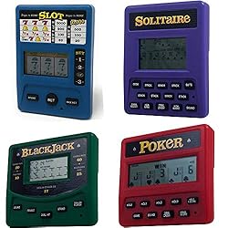 Electronic Gambling Game Pack Bundle Set of 4