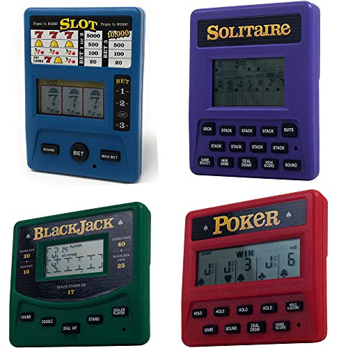 Electronic Gambling Game Pack Bundle Set of 4