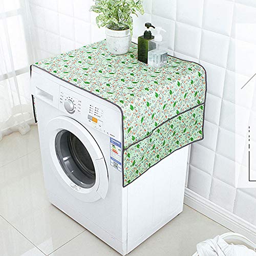 Autumn Water Waterproof Washing Machine Cover Home Cleaning Organizer Machine Protective Dust Jacket Oxford Cloth Covers Home Decor