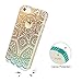 iPhone 5S Case, iPhone SE Case,ESR Hard PC Back Shell Skin Cover with Printed Pattern + TPU Bumper Edge for iPhone for iPhone 5S/SE/5 (Gold Henna)