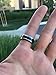 Just Lsy 8mm Tungsten Carbide Rings for Men & Woman Black Carbon Fiber Inlay Wedding Band Comfort Fit