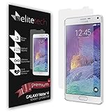 Elite Tech Samsung Galaxy Note 4 Screen Protector HD Ultra Clear
