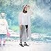 OPPMART Rain Coats,3 Pack Reusable Rain Coat Jacket with Hood EVA Portable Raincoat - Emergency Rain Coat for Theme Park, Hiking, Camping or Traveling,Size 61.4