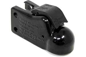 SHOCKER HITCH HD Trailer Coupler 2-5/16" Ball - Vertical Channel Mount - 21,000 lbs - No Mounting Hardware