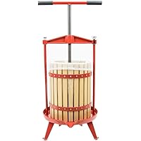 3.17 Gallon Fruit Wine Press - Heavy-duty/Cross-beam/Hardwood Tincture Herbal Press,Food-Grade Material &100% Nature…