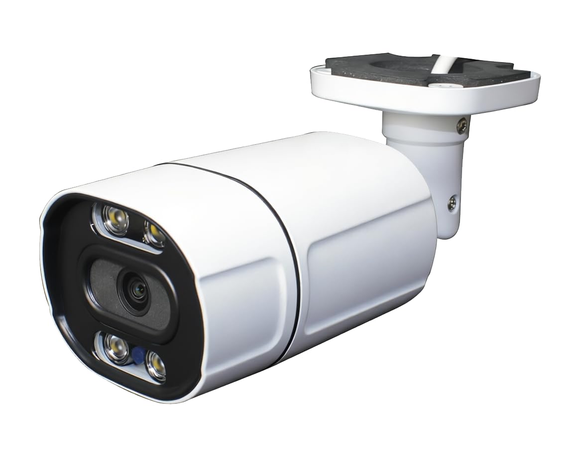 Photo 1 of Sinis 4K Analog Security Camera, 8MP@15fps TVI Bullet Camera, CCTV-Coax-BNC, IR Night Vision, Waterproof, Metal, 2.8mm Lens, True WDR (Not an IP Camera)(DVR Required, Not Included),Default TVI Output