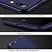 iPhone 8 Plus Case, iPhone 7 Plus Case, HUMIXX Thin Sleek Fully Protective (Naked Phone Texture) Matt Finish Hard Case Cover for iPhone 7 Plus/iPhone 8 Plus[Skin Series] (Dark Blue)