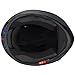 TRIANGLE Full Face Dual Visor Matte Black Street Bike Motorcycle Helmet (Medium, Matte Blue)