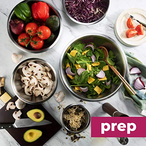 2 Premium+Stainless+Steel+Mixing+Brushed