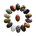 14pcs Beautiful mixed stone Oval CAB CABOCHON 30x20mm