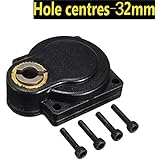 ShareGoo Electric Power Starter Power Back Cover Backplate Roto E-Start Drill Plate 11012 for 1/8 RC Car SH 28 Nitro Engine 12mm One Way Bearing