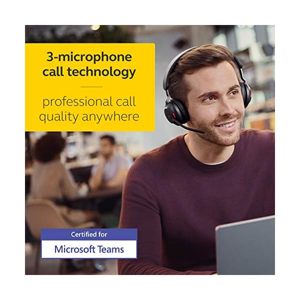 Jabra-Evolve2-65-Wireless-PC-Headset-with-Charging-Stand--Noise-Cancelling-Microsoft-Teams-Certified-Stereo-Headphones-With-Long-Lasting-Battery--USB-A-Bluetooth-Adapter--Black Jabra Evolve2 65 Wireless PC Headset with Charging Stand – Noise Cancelling Microsoft Teams Certified Stereo Headphones…
