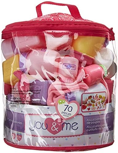 You & Me 70-Piece Doll Care Accessories Cylinder