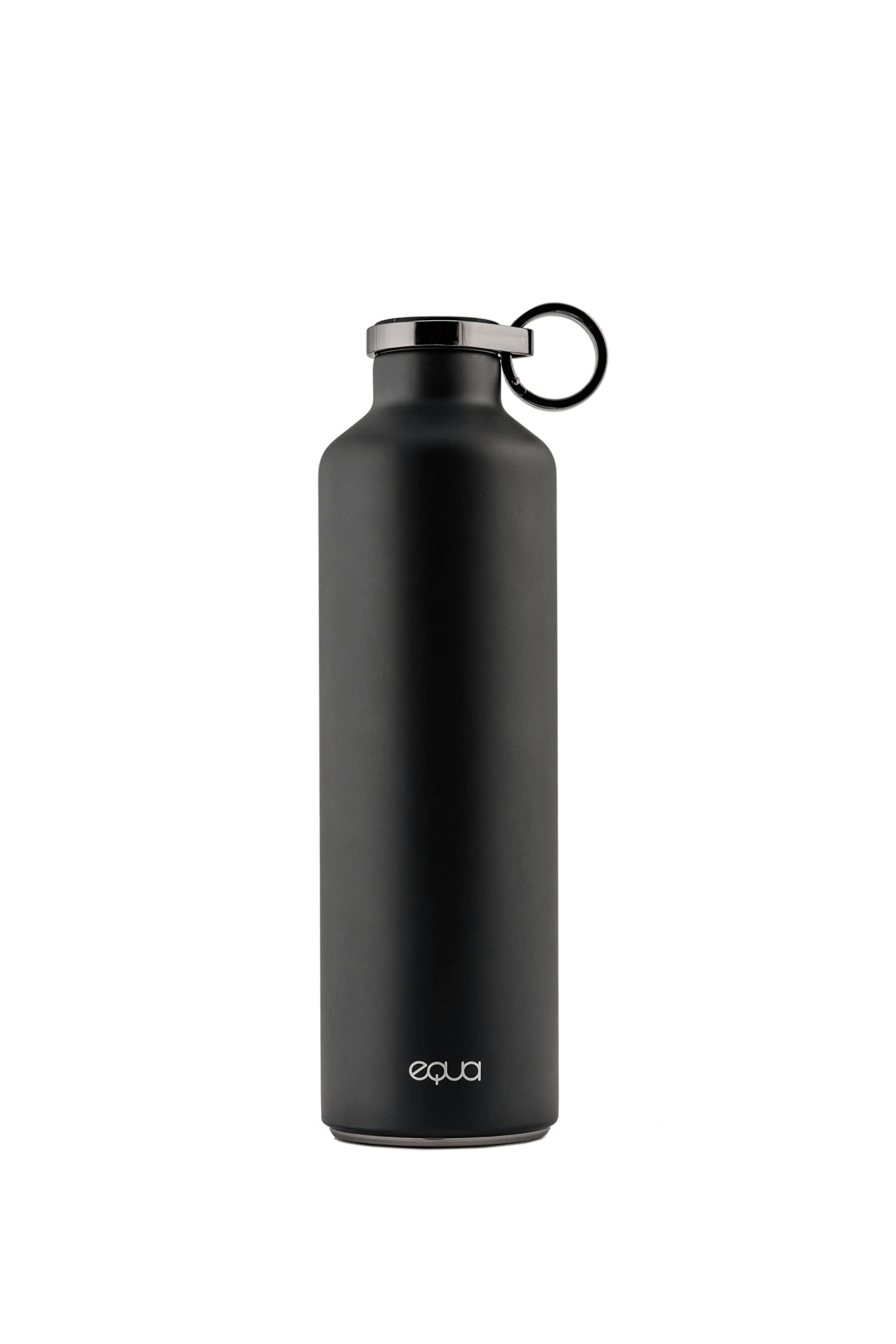 EQUA Smart Water Bottle - 23 oz - Bluetooth Connection with App and Light Signal Reminders - Double Wall Stainless Steel Vacuum Flask - Metal Lid
