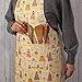 Now Designs Basic Cotton Kitchen Chef's Apron, Bake A Cake