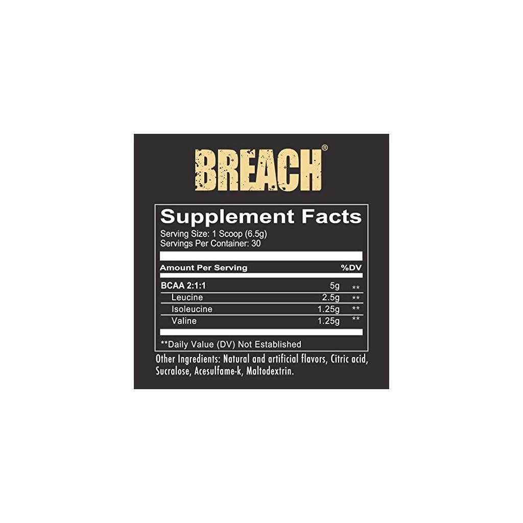 REDCON1 Breach BCAAs, Pineapple Banana Keto Friendly + Sugar Free