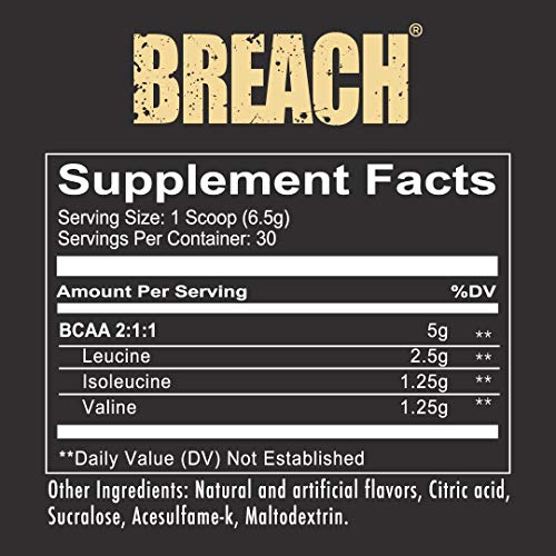 REDCON1 Breach BCAAs, Pineapple Banana Keto Friendly + Sugar Free