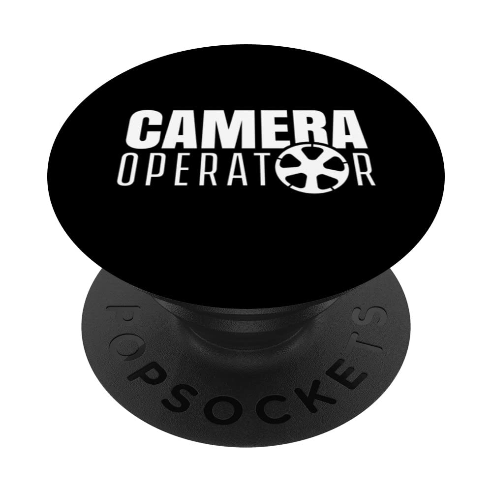 Camera Operator Filming Cameras Cameraman Camerawoman PopSockets Swappable PopGrip