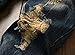 Men's Distressed Destructed Slim Fit Jeans A928 Blue 34