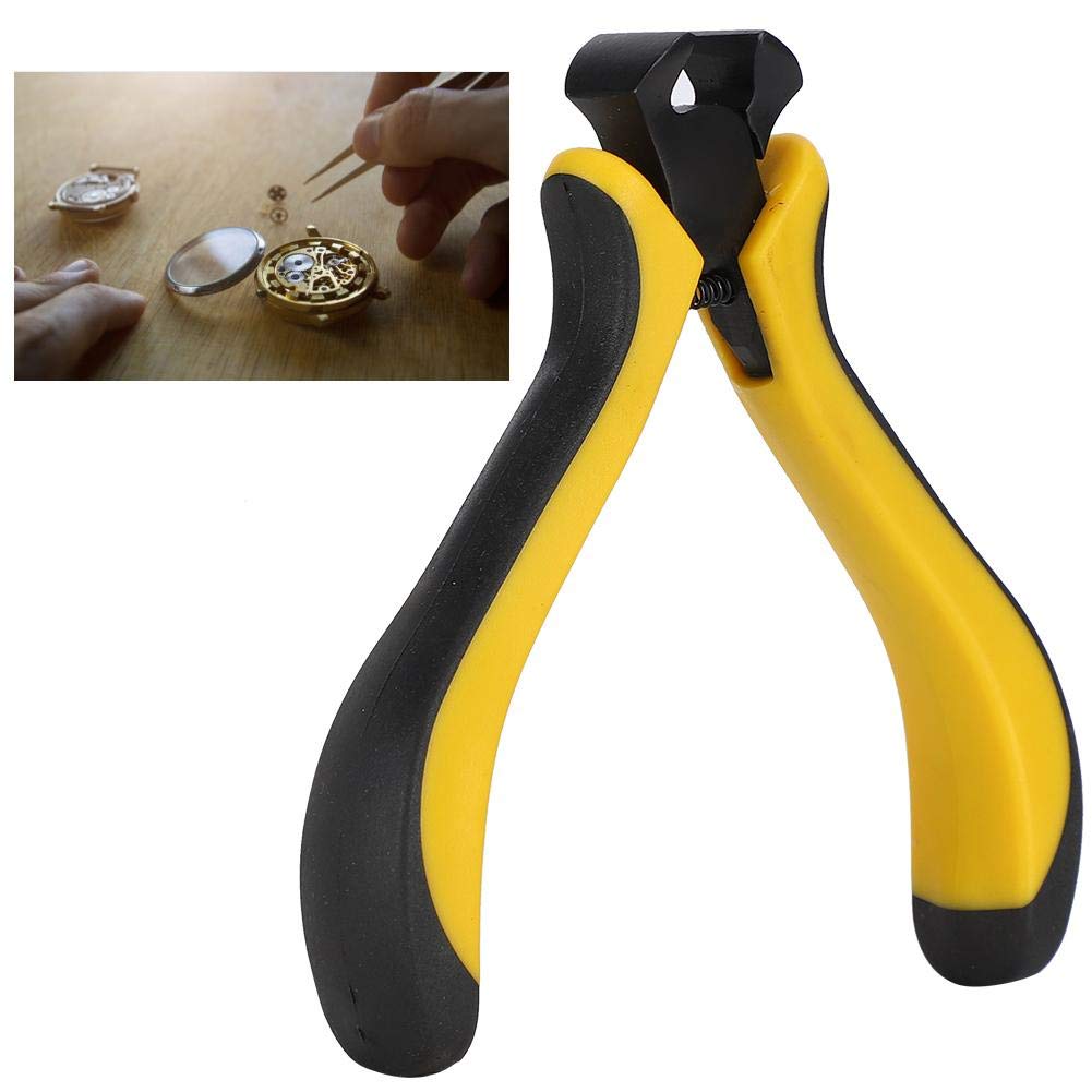 Exblue End Cutting Pliers, Jewelry Making & Watch Repairing Tool, Non-Slip Handle, Iron + Rubber, Cutting, Bending, Stripping, Tightening, Household Use
