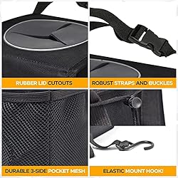 EcoNour Car Trash Bag | Foldable Trash Bag for Car