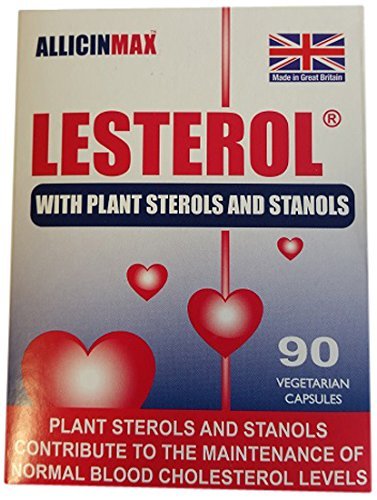 (2 PACK) Allicin Max Lesterol Plant Sterols & Stanols| 90 Capsules | 2 PACK BUNDLE