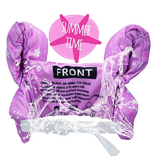 CONHENCI Swim Aid Vest Trainer Life Jacket Floaties for Toddlers(Unicorn)