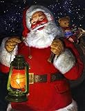 Elevin(TM) Christmas 5D DIY Rhinestone Diamond Embroid Painting Counted Paint by Number Kits Cross Stitch (H-1)