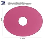 GrifGrips Oval Sports Grip Adhesive Patch for Medtronic Enlite - Pack of 15 (Pink)