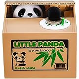 HmiL-U Panda Stealing Money Bank, Piggy Bank for Kids, Coin Bank for Money Saving, Automatic Stealing Money with English Speaking, Creative Gift