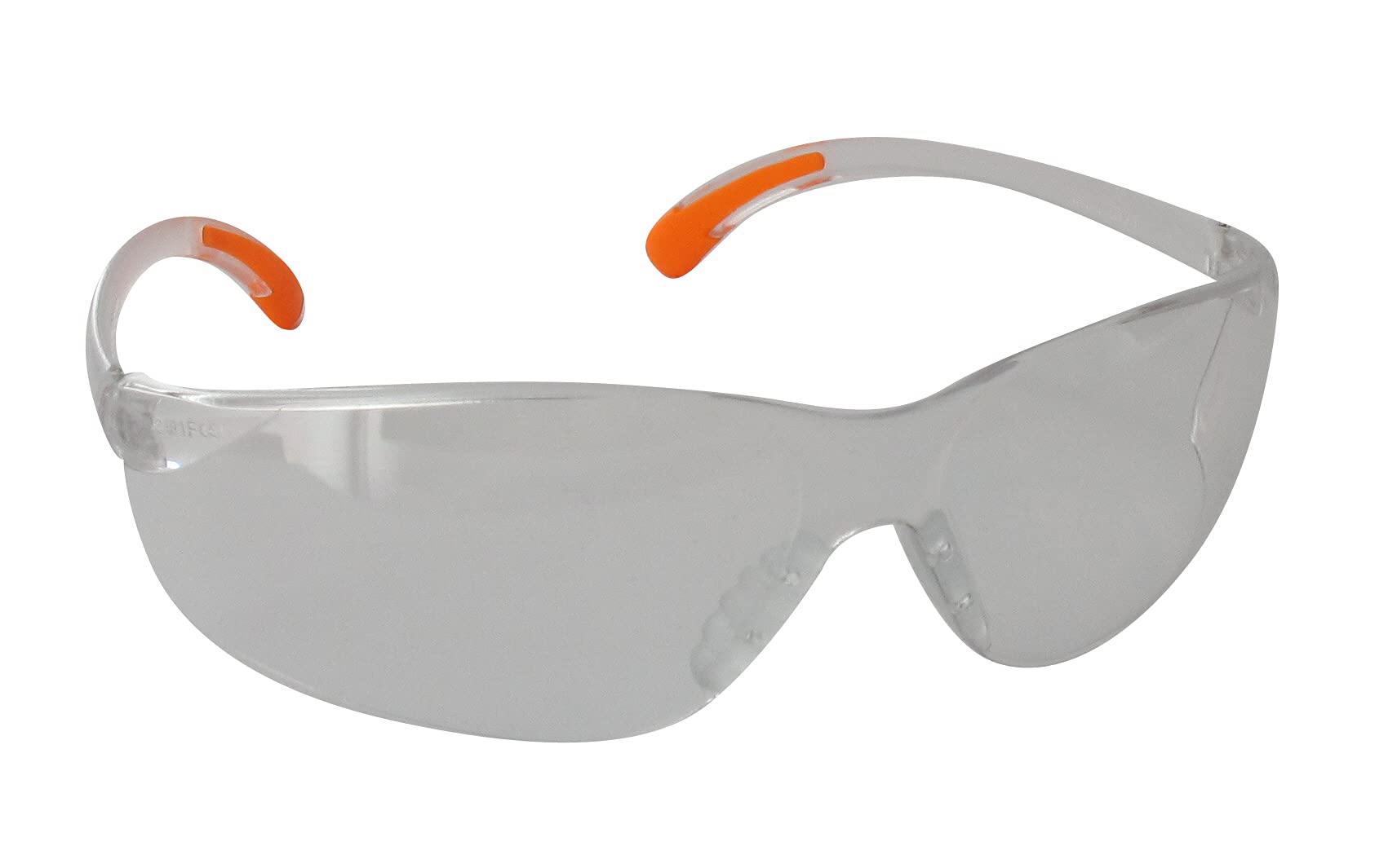 Greenstar - Safety Glasses 45m/s Plastic - Clear Lenses - Professional Model - Standard EN166F - Brush Cutter & DIY One Size